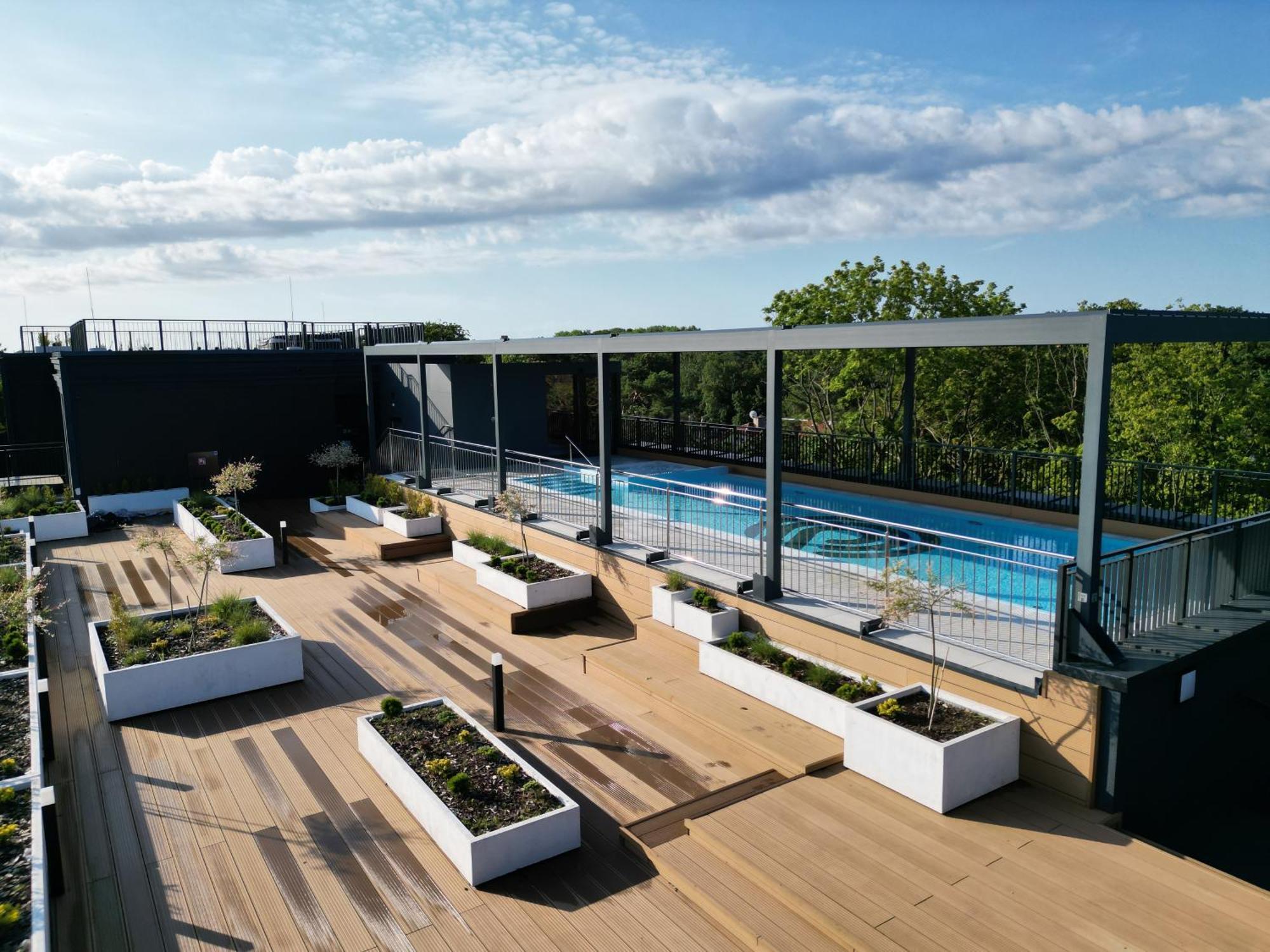 Ferienwohnung Seaside Garden Blue Swinemünde Exterior foto